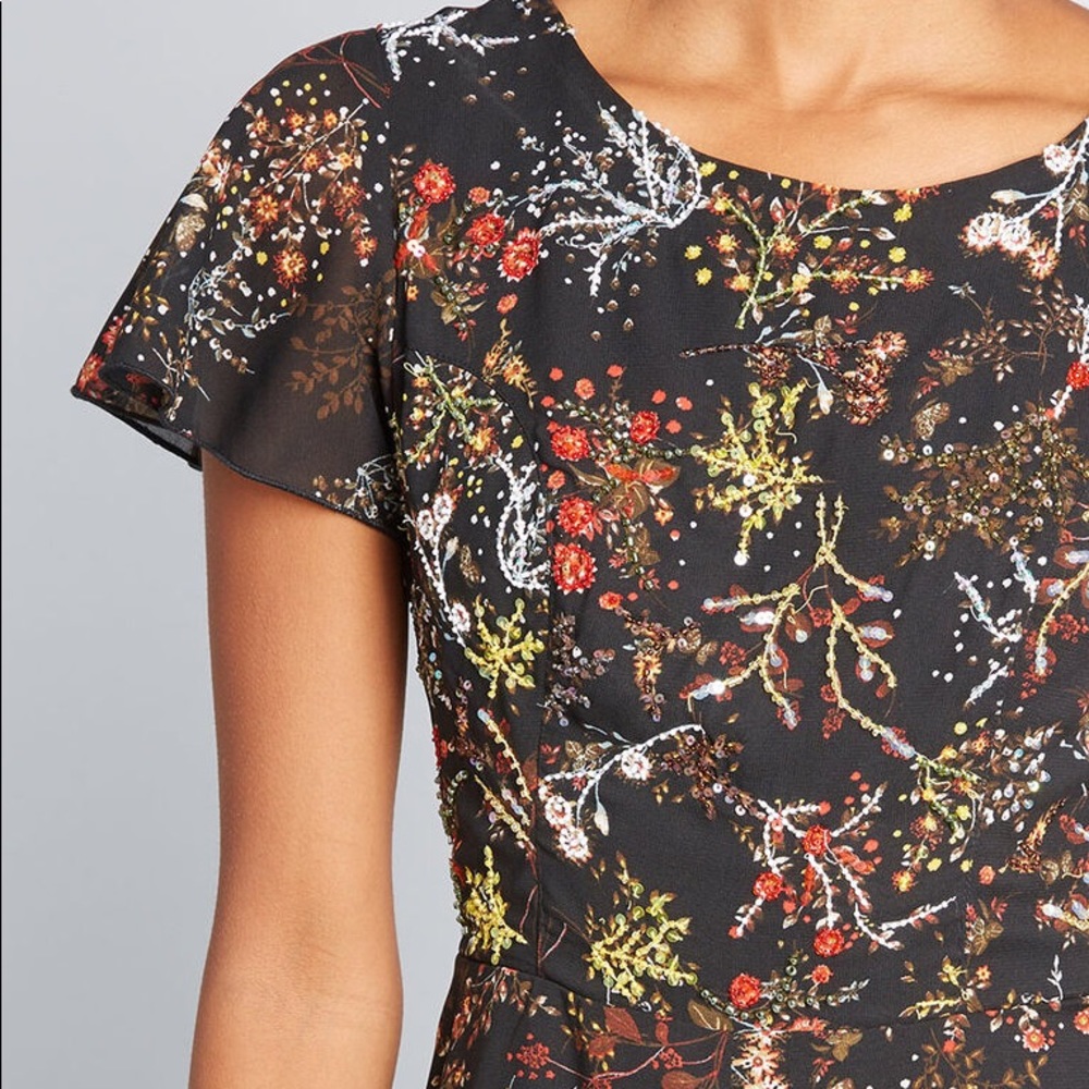Modcloth beaded floral dress - Picture 2 of 5